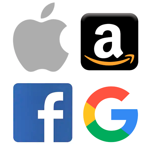 Apple Amazon Facebook Google