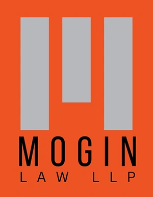 Orange and grey logo